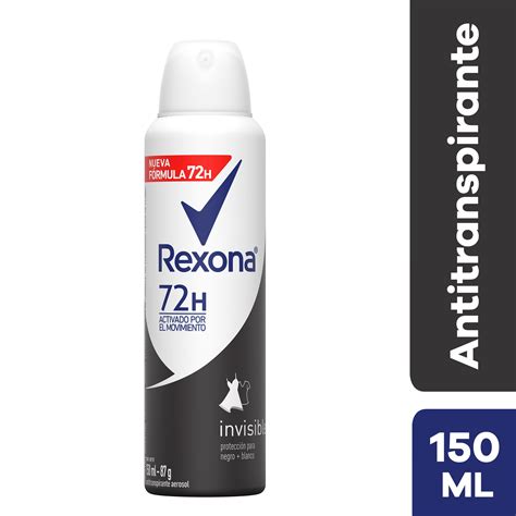 Antitranspirante Rexona Invisible H Aer X Ml