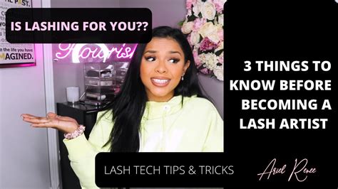 Want To Be A Lash Artist Becoming A Lash Artist Eyelash Extensions Lash Tech Tips Youtube