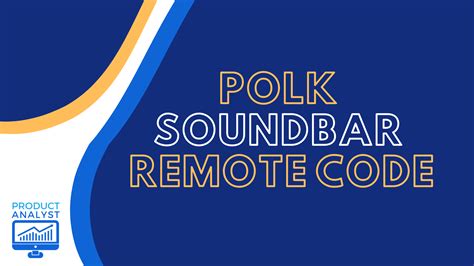 Programming the Universal Remote Control to a Polk Soundbar [2022]