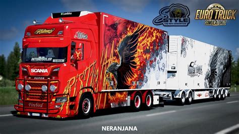 ETS 2 Mod Ristimaa Firebird Next Gen Scania S Tandem Skin Pack