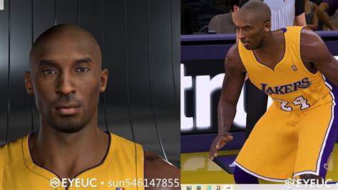 Nba 2k22 Kobe Bryant Cyberface And Body Model By Mamba