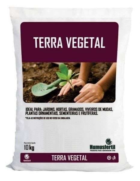 Terra Preta Vegetal Adubada Organica 10 Kilos Para Pronto Uso Flores