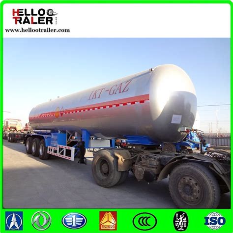 High Pressure Vessel Tri Axle M Lpg Semi Trailer For Sale China