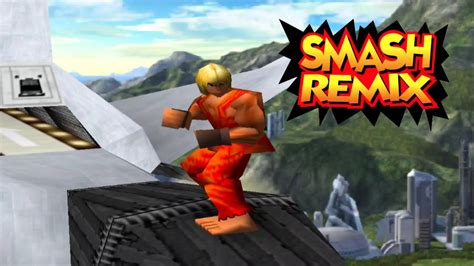 Super Smash Bros Remix HD Textures Remix 1P Mode Very Hard Ken