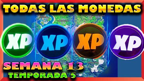 Ubicaci N De Todas Las Monedas Xp De La Semana De Fortnite Subir De