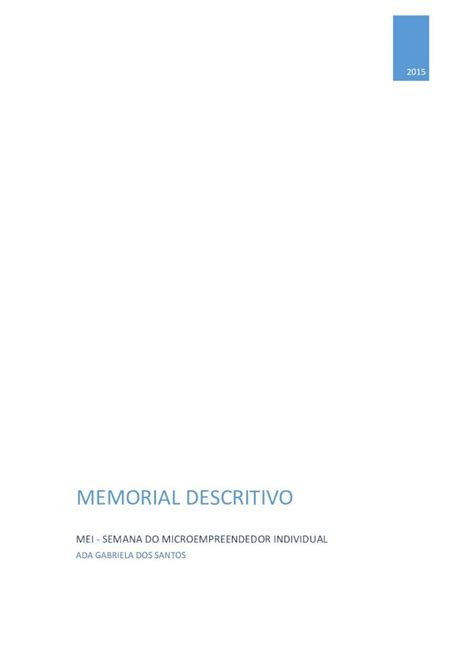 Pdf Memorial Descritivo Portal Sebrae Sebrae Sebrae Ufs To Anex