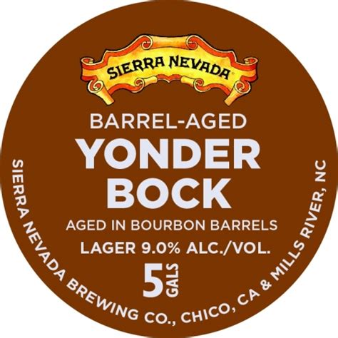 Barrel Aged Yonder Bock Sierra Nevada Brewing Co Photos Untappd