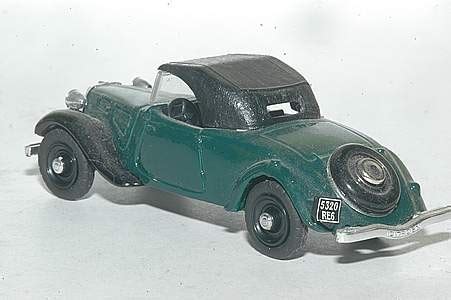 Citroen Traction Cabriolet Sans Boite Eligor Les Miniatures