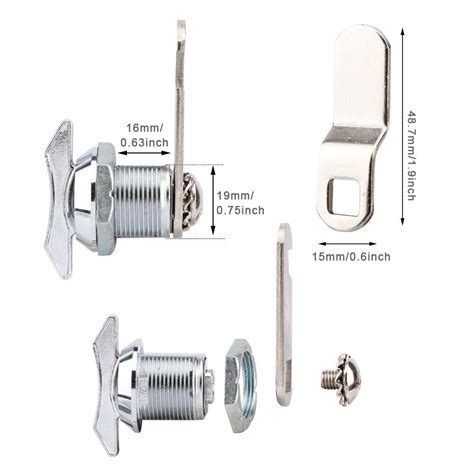 Compartment Thumb Operated Rv Drawer Keyless Latch Cabinet Offset Cam