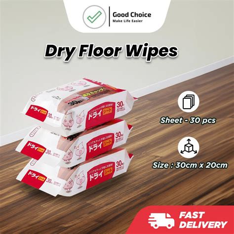 Dry Floor Wipes Tisu lantai kering 除尘纸 Electrostatic Dust Disposable