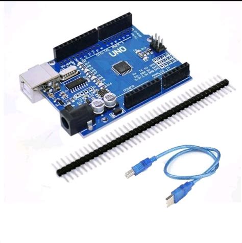 Arduino Uno R3 Smd Ch340 Atmega328p Plus Kabel Usb And Pin Header