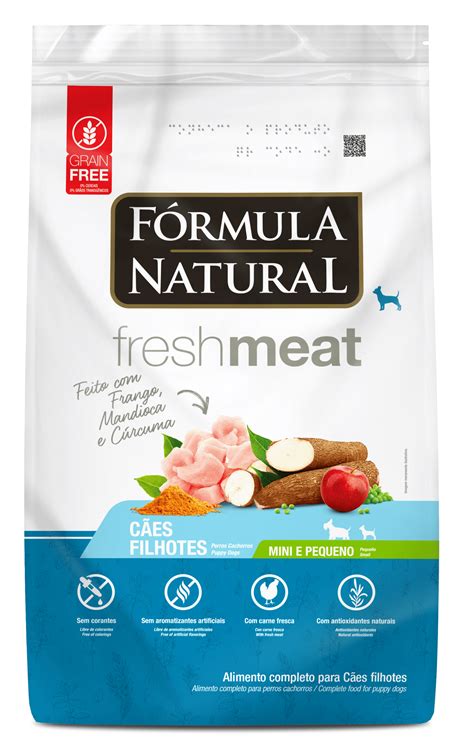 RAÇÃO FÓRMULA NATURAL – Cães filhotes peq/min - La Pet