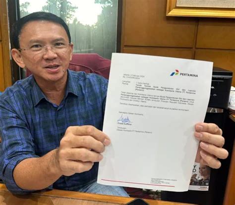 Ahok Mundur Dari Komisaris Utama Pertamina Untuk Kampanye Ganjar Mahfud