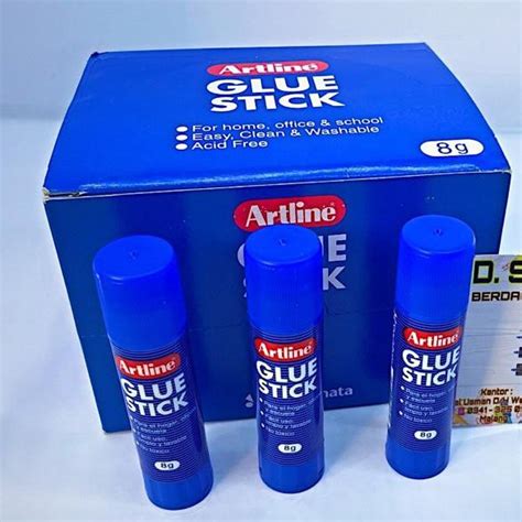 Jual Artline Glue Stick Harga Persatuan 1 Pcs Shopee Indonesia