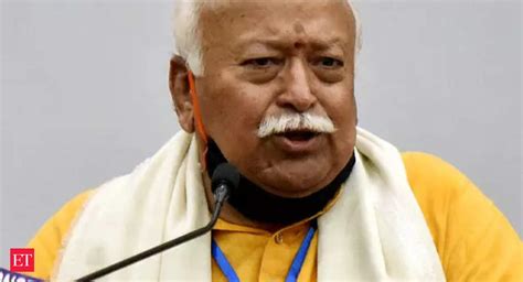 Mohan Bhagwat Rss Chief Mohan Bhagwat One Leader Organisation Or