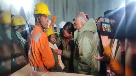 Miraculous Rescue 41 Workers Trapped In Uttarakhand Tunnel Collapse