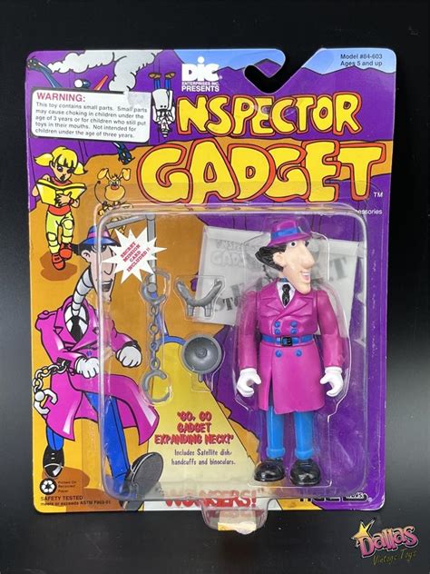 1992 Dic Inspector Gadget With Gadget Expanding Neck