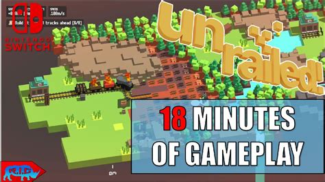 Unrailed Nintendo Switch Gameplay Minutes Of Gameplay Unrailed