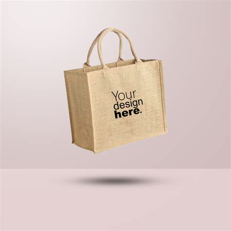 JUTE BAG SAY NO TO PLASTIC BAG Atelier Yuwa Ciao Jp