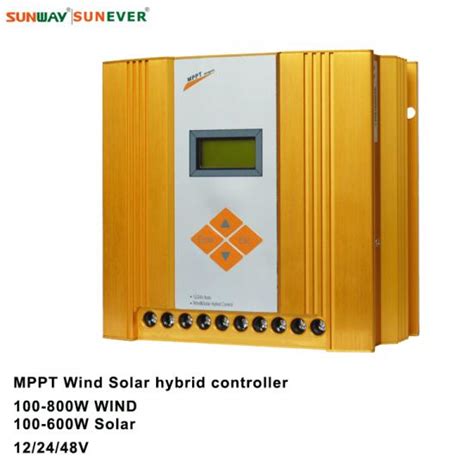 Mppt Wind Solar Hybrid Charge Controller 12v 24v