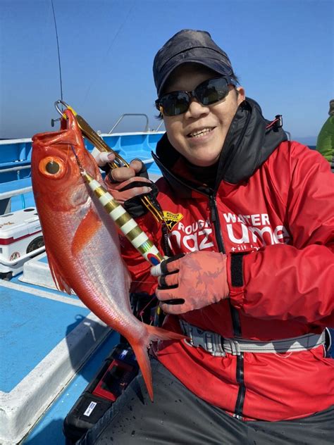 411 新島キンメ釣行 1113 アカムツ釣行会 釣行会 新商品や釣行会の活動をご紹介するブログ スロージギングタックル