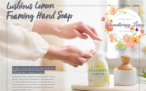 New Lushious Lemon Hand Soap By Aromatherapy Living With Young Living Essential Oils In Winter