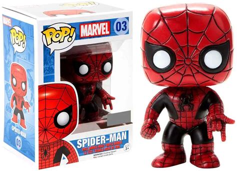 Funko Marvel Universe POP Marvel Spider-Man Exclusive Vinyl Bobble Head ...