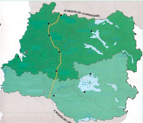 Juegos de Geografía Juego de Comunas XIV región provincias Valdivia