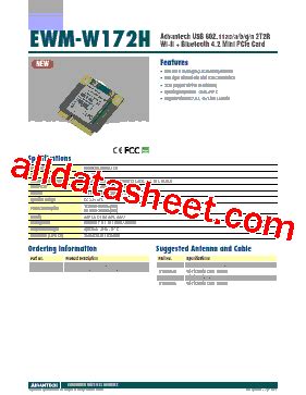 Datasheet Pdf Advantech Co Ltd