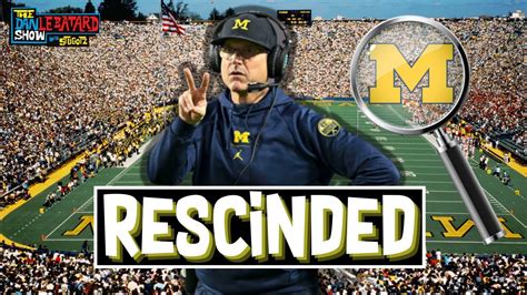 Jim Harbaugh Contract Offer Rescinded By Michigan Amid Cheating Scandal And Fbi Investigation