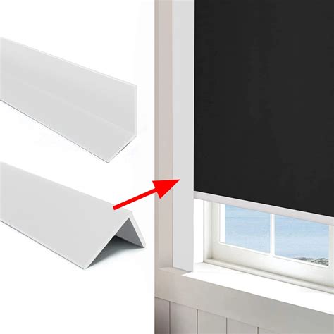 Light Blockers For Sides Of Blindswindow Blinds Side Blocking Tracks