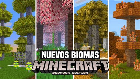 Nuevo Biomas Para Minecraft Pe Bedrock Mods De Biomas Para