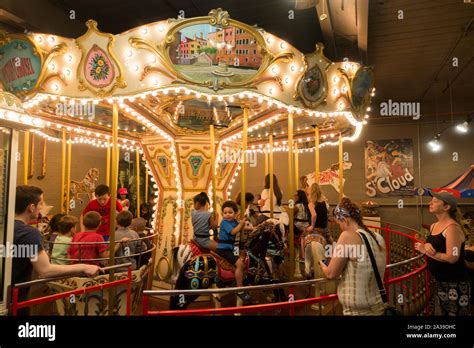 Carousel Museum in Bristol CT Stock Photo - Alamy