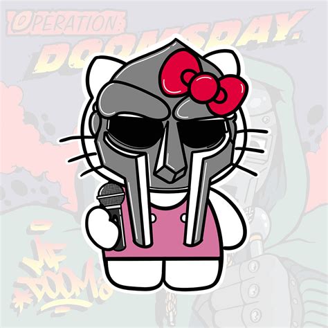 MF HELLO KITTY Sticker - Etsy