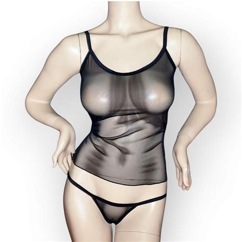 Ultra Micro String Bikini Etsy De