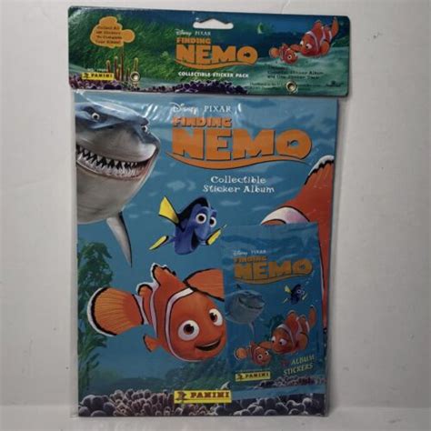 Disney Finding Nemo Panini Sticker Album Book Sealed Brand New Dory