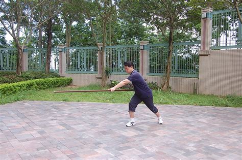 Tai Chi Spear 15 The completion style