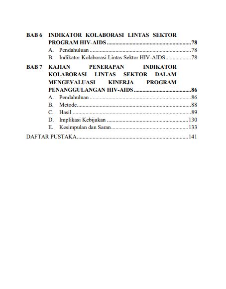 E Book Kolaborasi Lintas Sektor Dalam Penanganan Hiv