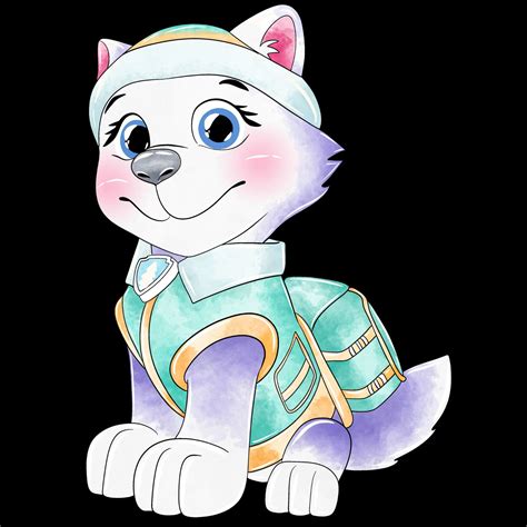Patrulha Canina Aquarela Png