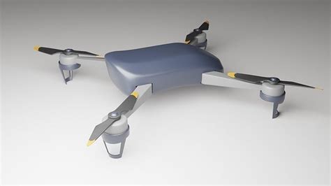 Drone Quadcopter 3d Model Cgtrader