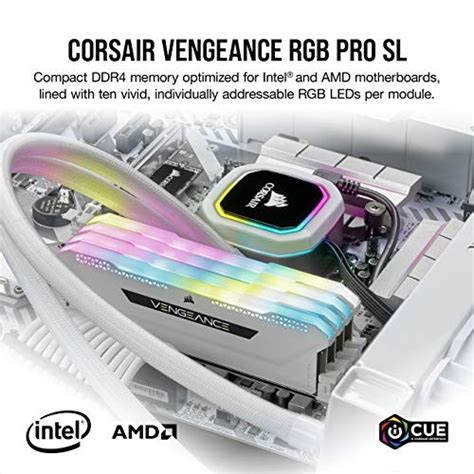 Corsair Vengeance Rgb Pro Sl 32gb 2x16gb Ddr4 3200 White Ram Specifiche Confronta Prezzi