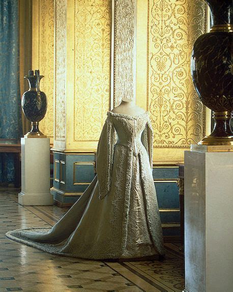 Court Dress Of Empress Alexandra Fyodorovna Late 19th Early 20th