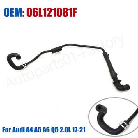 L F Engine Coolant Reservoir Hose L F For Audi A A A