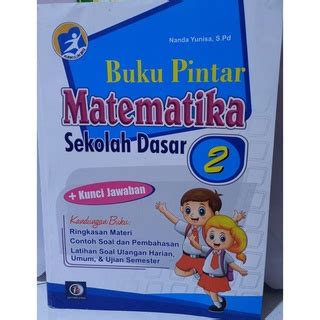 Jual Buku Pintar Matematika SD Kelas 2 Shopee Indonesia