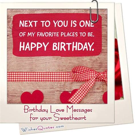 Birthday Love Messages For Your Beloved Ones By WishesQuotes