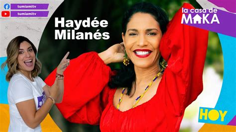 La cantante Haydée Milanés en lacasademaka Homenaje a Pablo Milanés