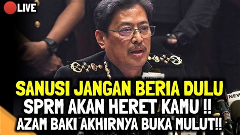 SPRM SIASAT SANUSI KERANA SALAH GUNA KUASA DAN RASUAH YouTube