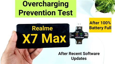 Realme X7 Max Overcharging Prevention Test After 100 Battery Full