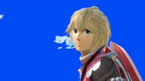 Smash 4 Shulk Face And Hair Super Smash Bros Ultimate Mods