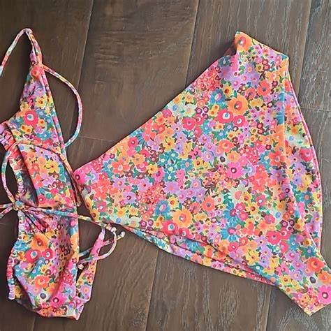 Skatie Swim Skatie Bikini Set Small Toplarge Bottom Poshmark
